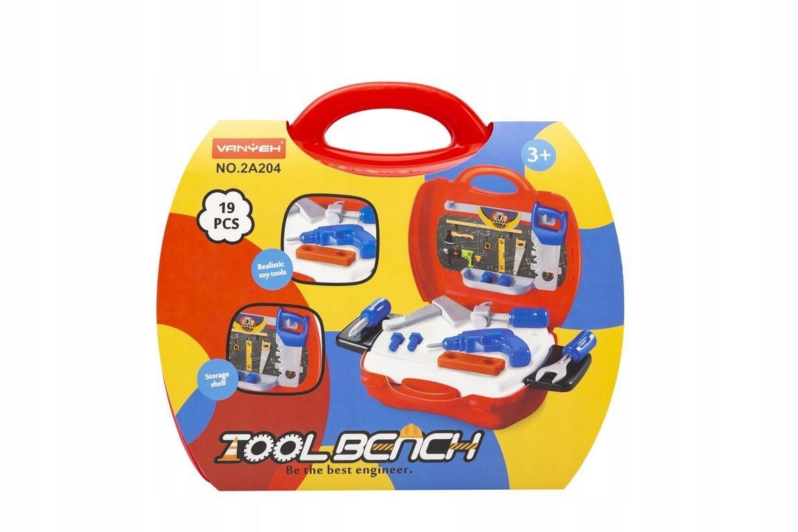 FOR THE DIYER SET OF TOOLS IN A PRACTICAL SUITCASE