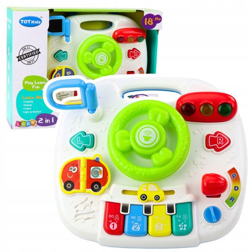 FOR THE YOUNGEST2IN1 EDUCATIONAL TABLE LIGHT STEERING WHEEL Manufacturer code KP876
