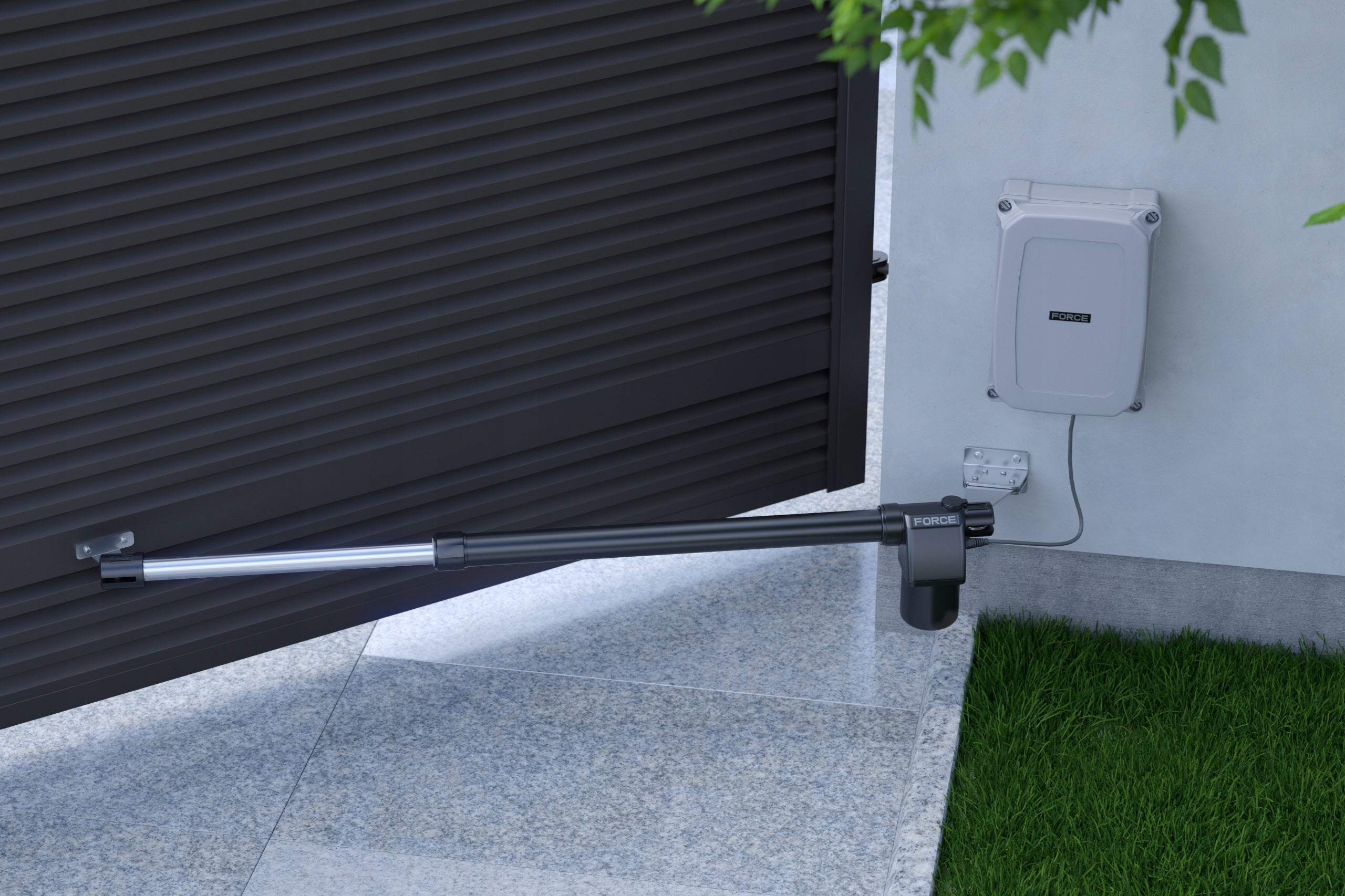 FORCE GT600 LONG SWING GATE KIT UP TO 8M 800KG FOR WIDE POSTS Brand Force