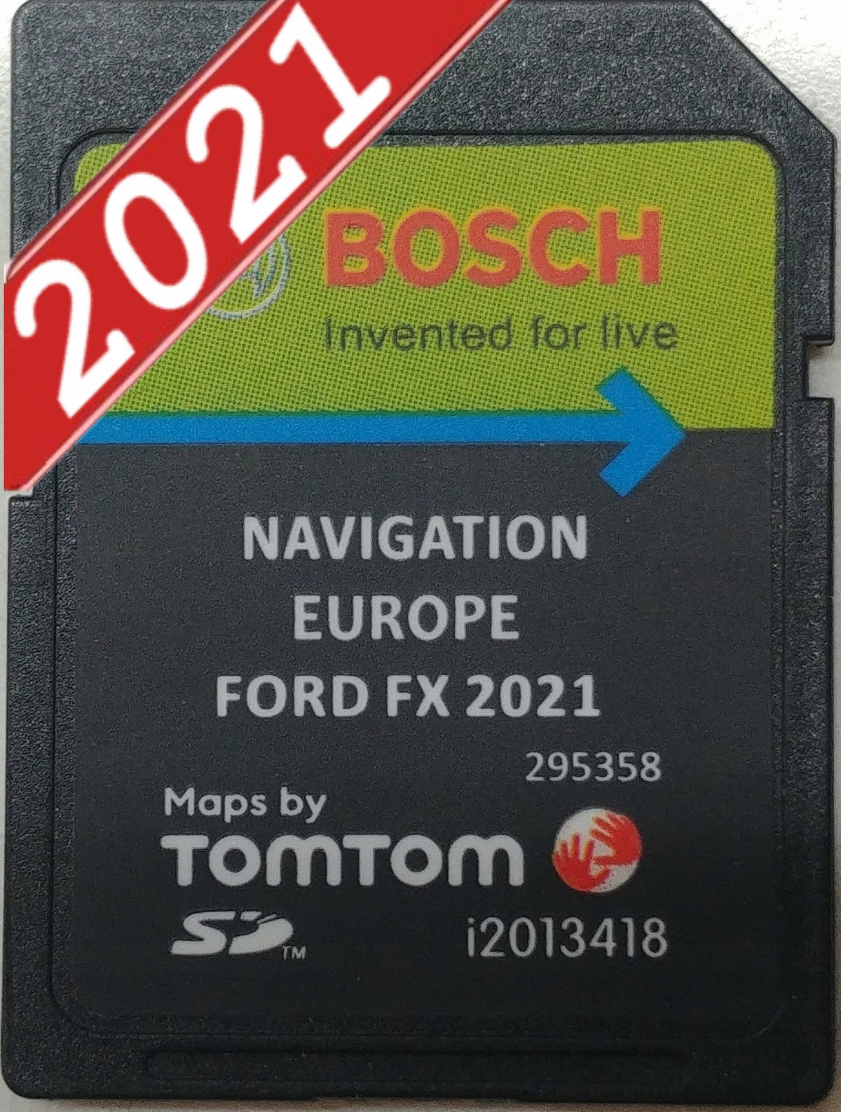 FORD FX Card Map 2022 FOCUS MONDEO KUGA GALAXY Manufacturer code i1031206