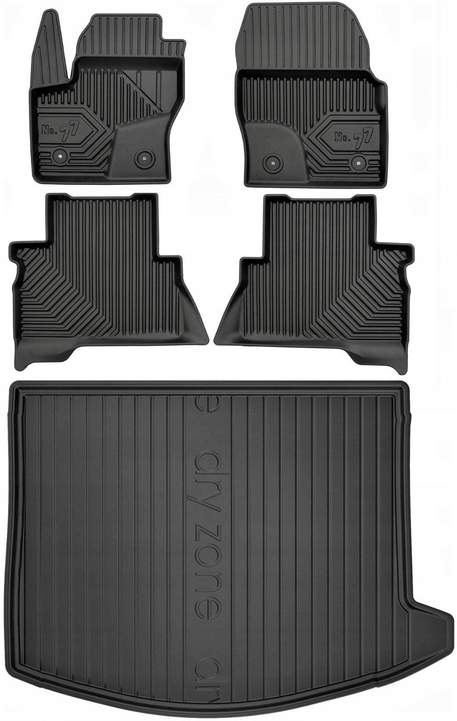 FORD KUGA MK2 2013-2019 RUGS + TRUNK MAT SET DEDICATED MEASURING