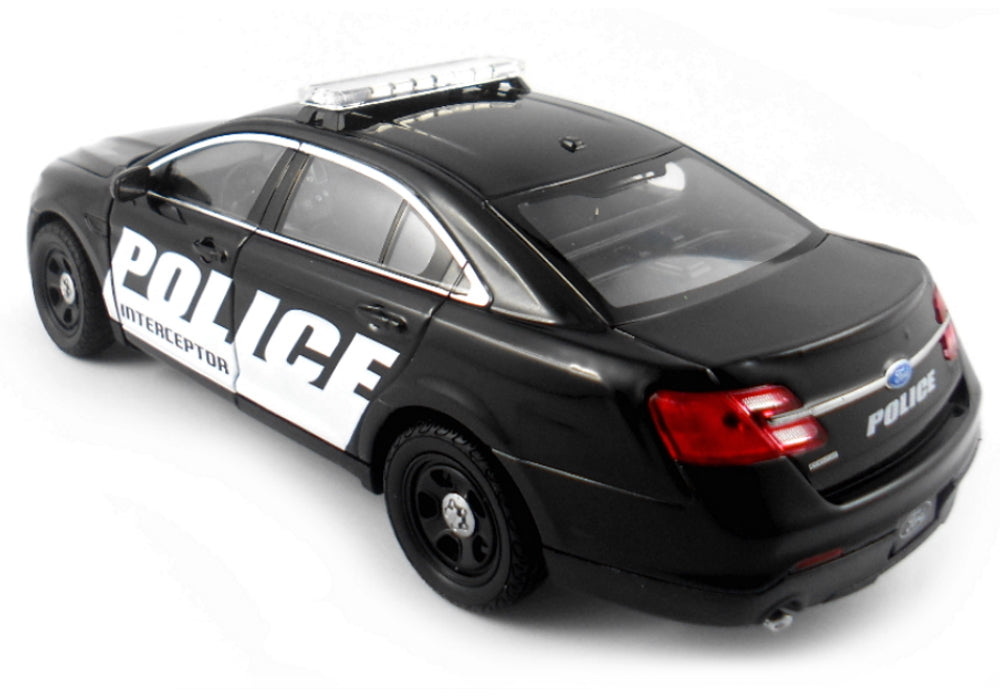 FORD POLICE INTERCEPTOR MODEL METAL WELLY 1:24 Color black