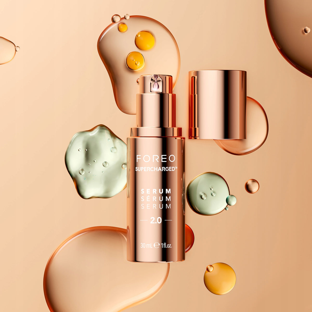 FOREO BEAR Microcurrent Device + 2x Serum 30 ml Hyaluron Face Lifting Manufacturer code F2020