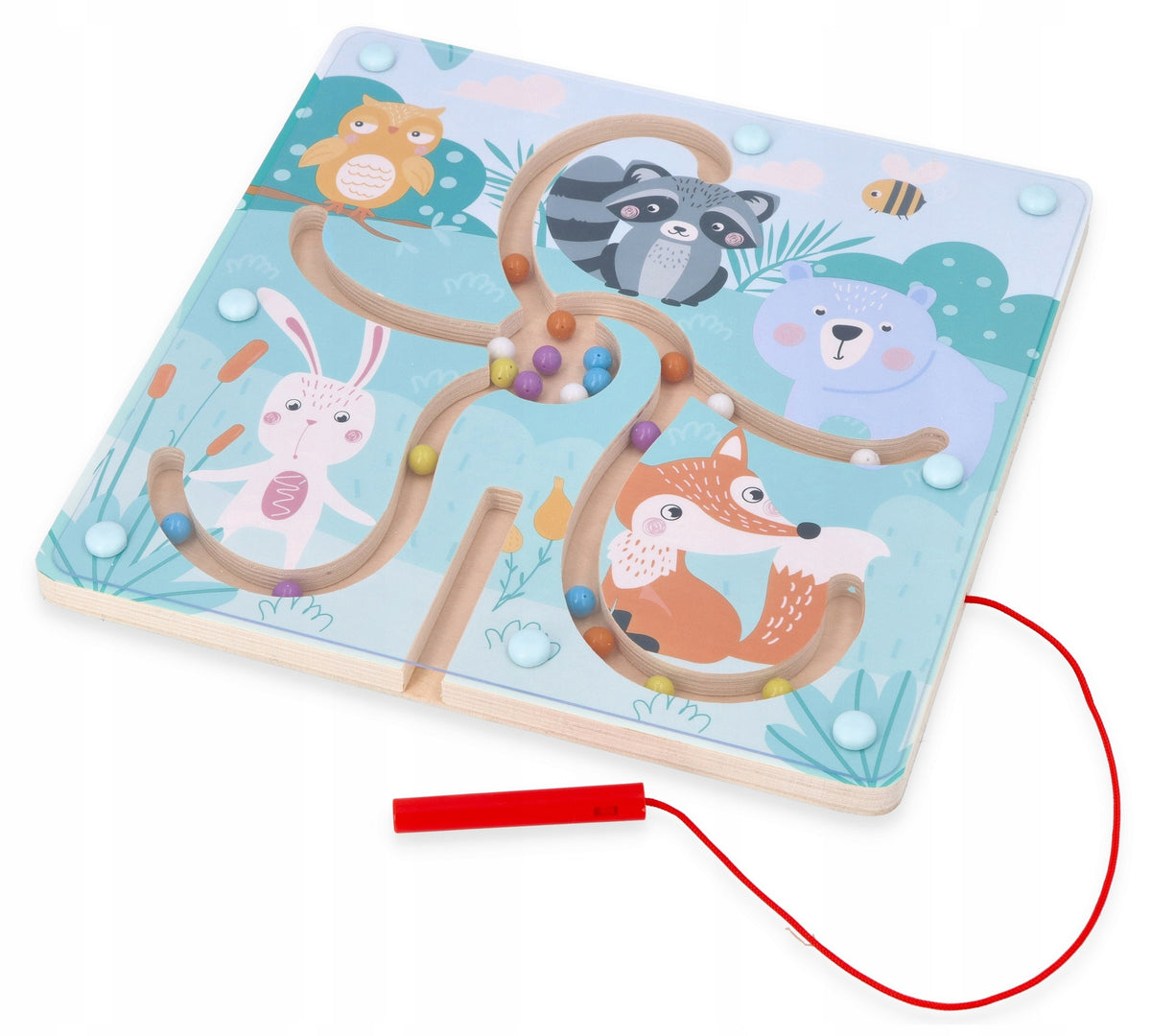 FOREST GAME MAGNETIC MAZE FOR TODDLER ADAMTOYS Toy for 2 year old