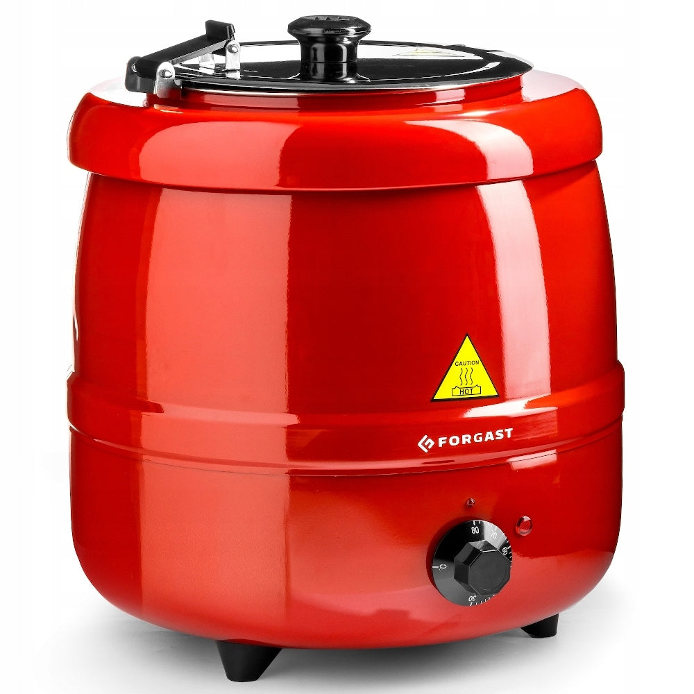FORGAST SOUP CAULDRON 10 L RED FG03013