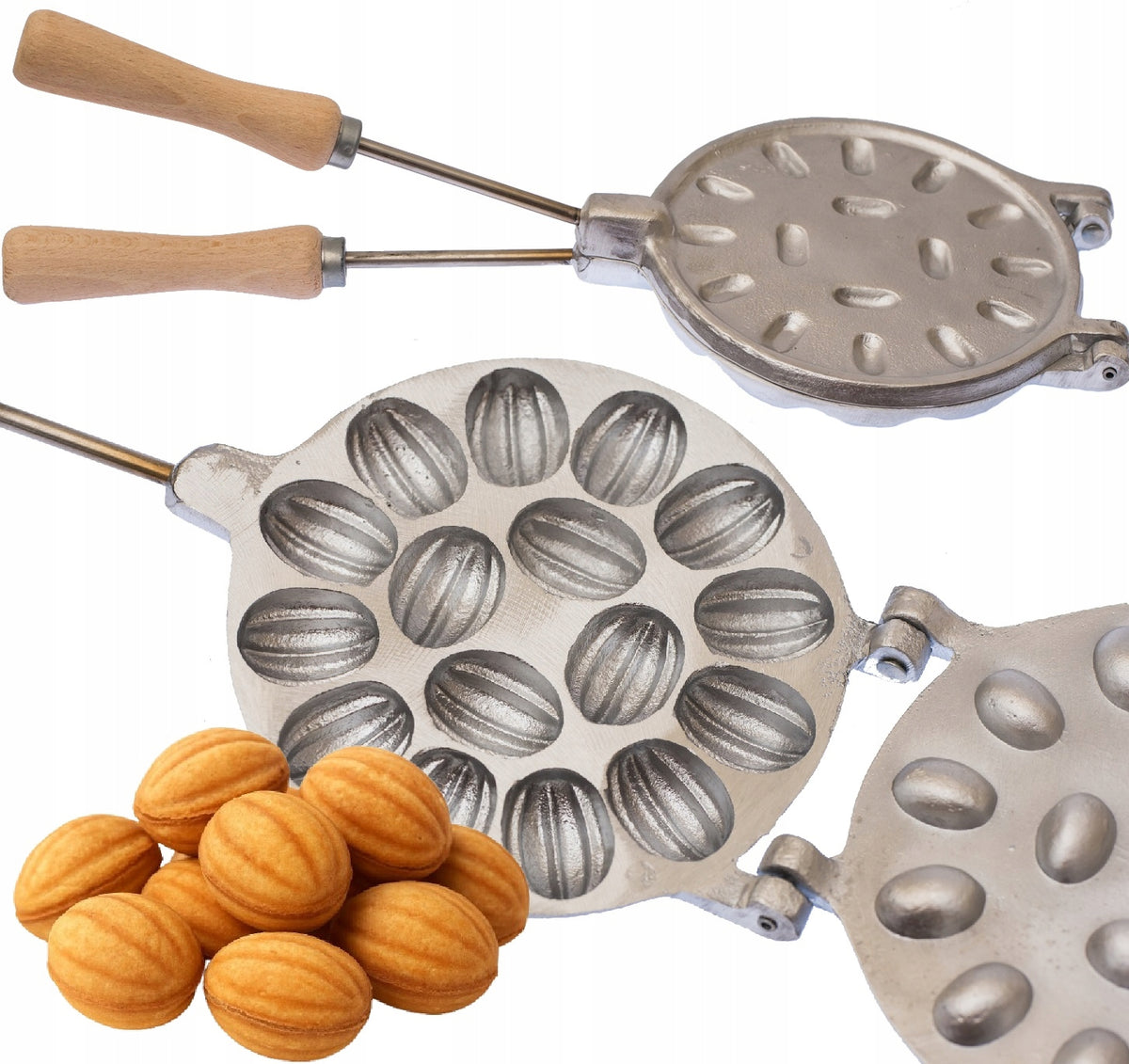 FORM TOASTER FOR BAKING PEANUT COOKIES PEANUT PAN +FREEBIES