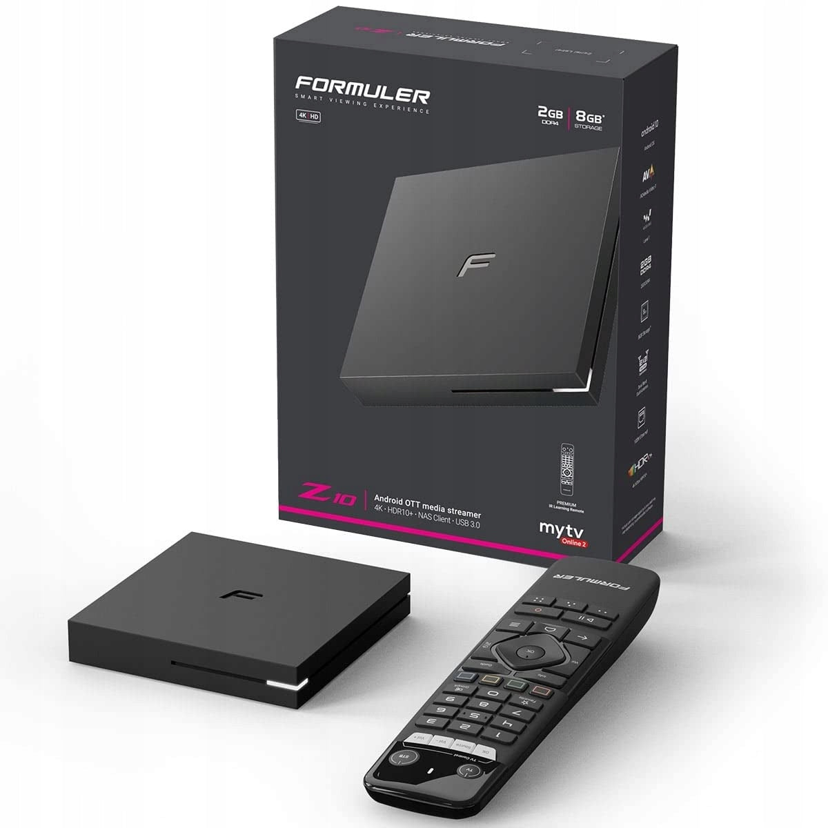 FORMULER RECEIVER Z10 4K ULTRA HD ANDROID 10 IP