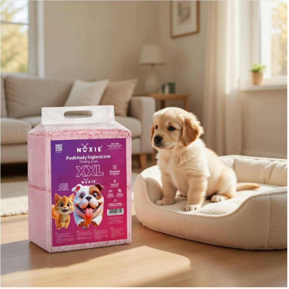 FOUNDATIONS HYGIENE MATS FOR DOGS learning to pee 60x90 absorbent 100pcs Packaging status original