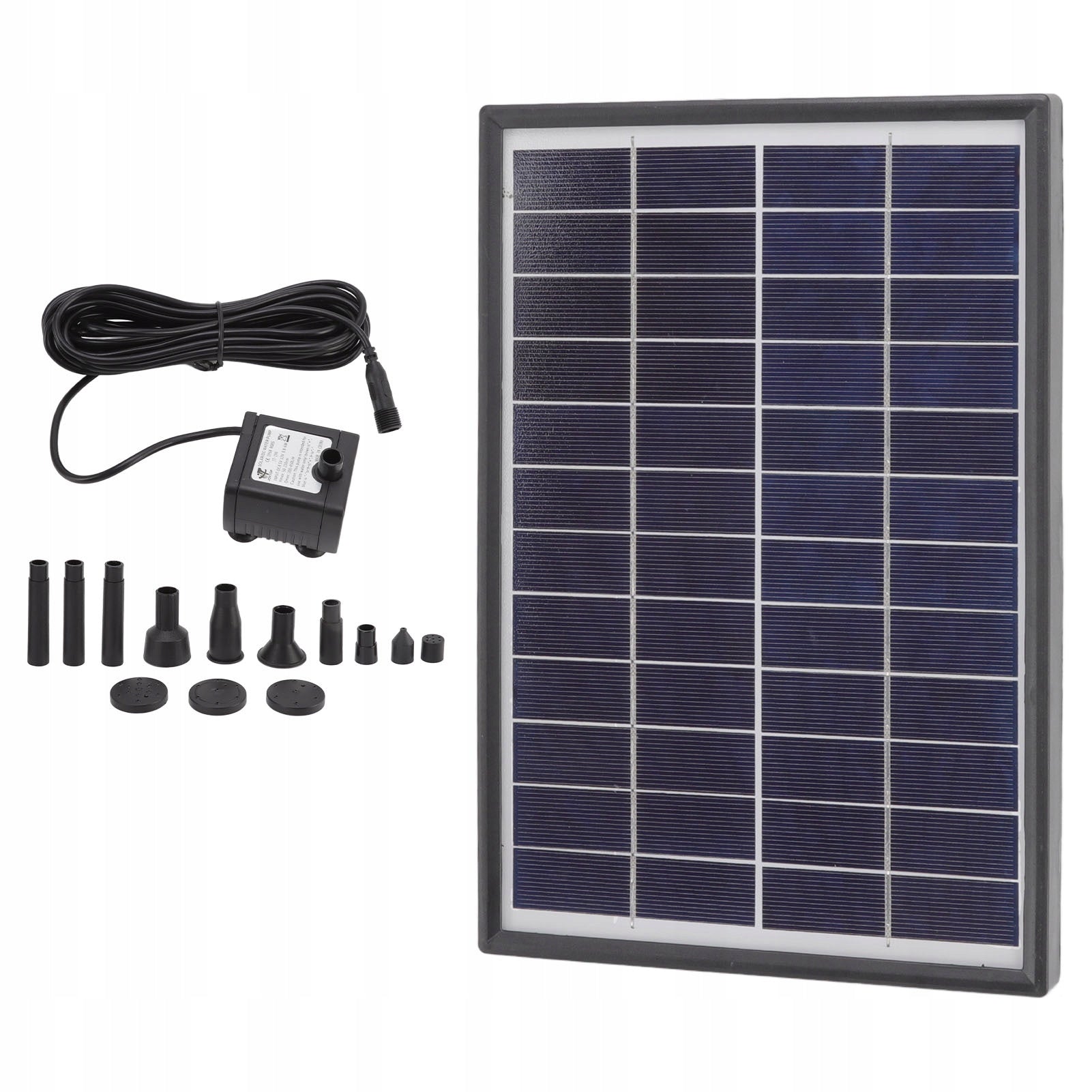 FOUNTAIN PUMP SOLAR PUMP FOR GARDEN POND FOUNTAIN 450L/H