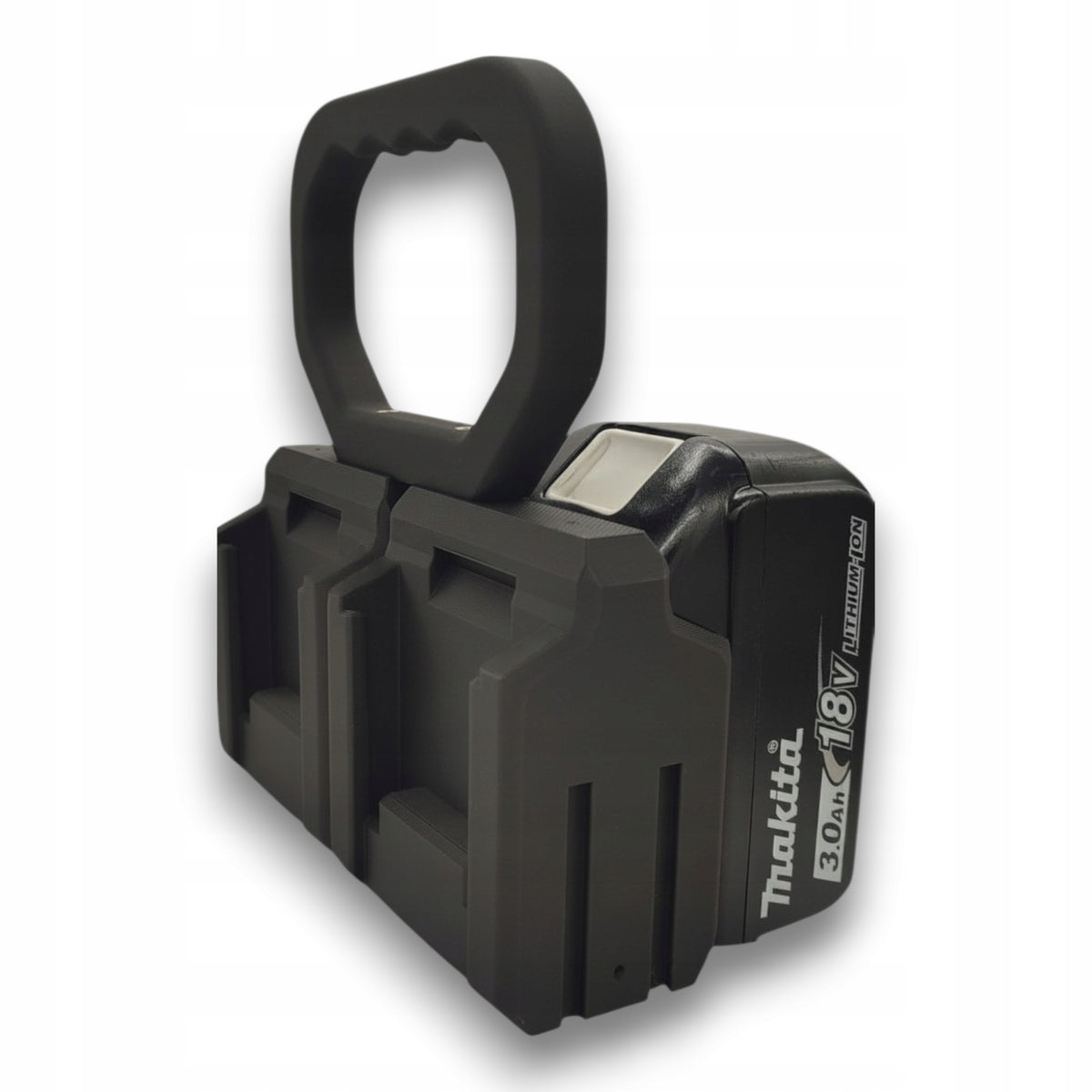 FOUR BATTERY BASKET MOCK-UP 18V MODULAR PORTABLE Product weight with unit packaging 0.8 kg