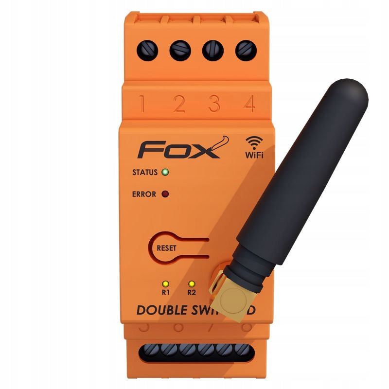 FOX - 2-channel DOUBLE SWITCH-D relay