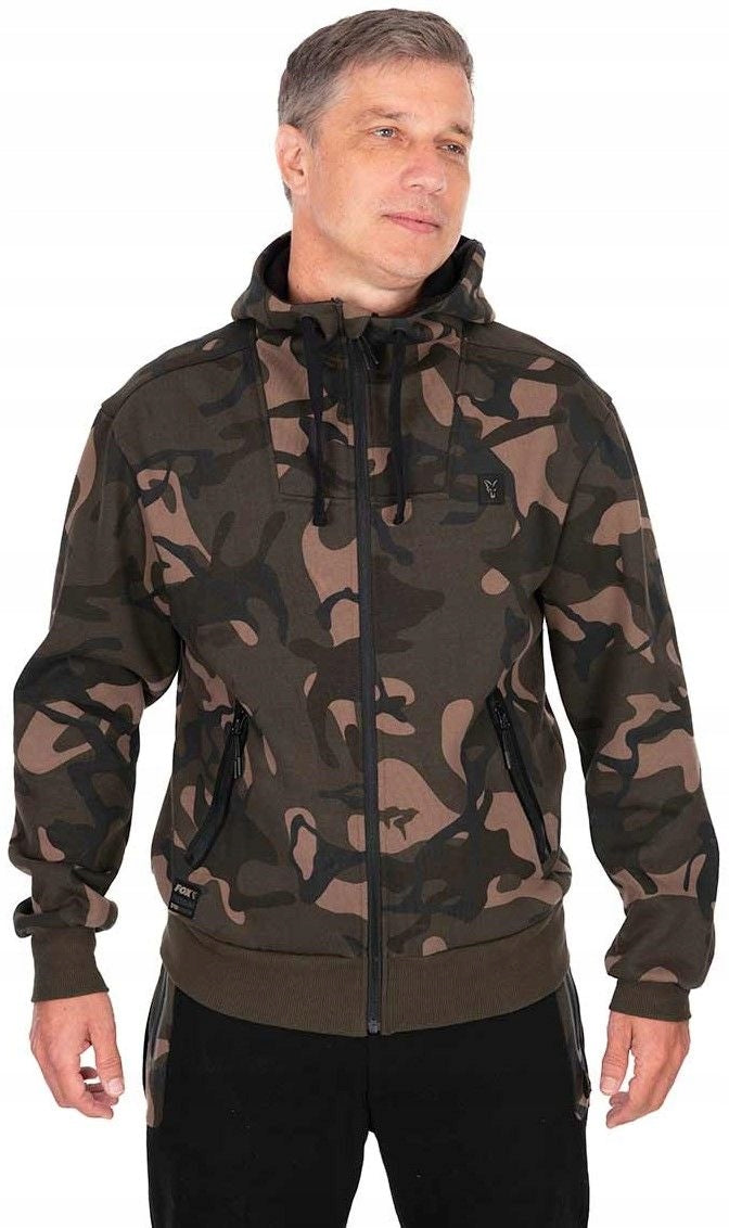FOX CAMO FULL ZIP PREMIUM 310 HOODIE SIZE XL