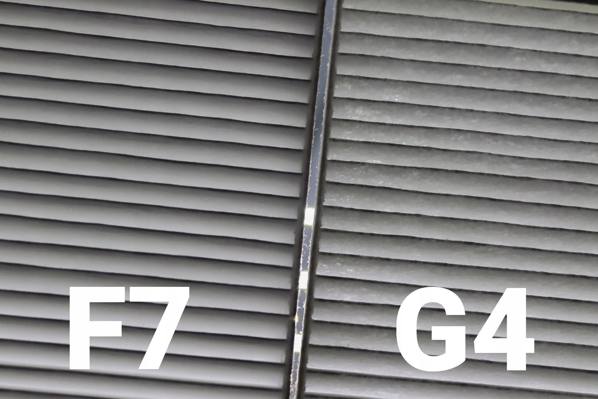 FR049 filter set G4 / F7 (275x275x20) for VASCO DX4 / DX5 / DX6 (E) Manufacturer code FR049G4-F7