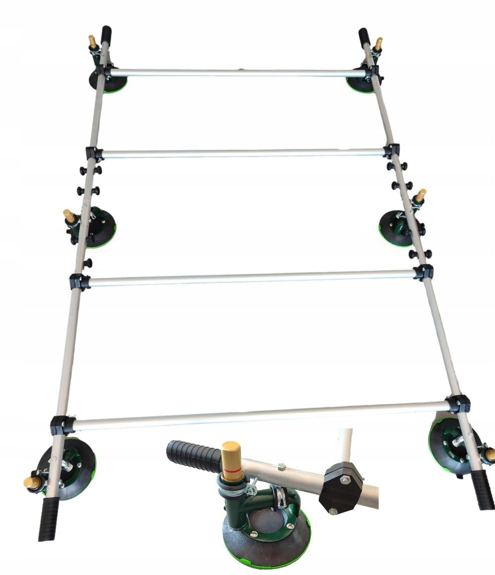 FRAME CARRIER SUCTION CUP HOLDER FOR SINTERED TILES FRAME