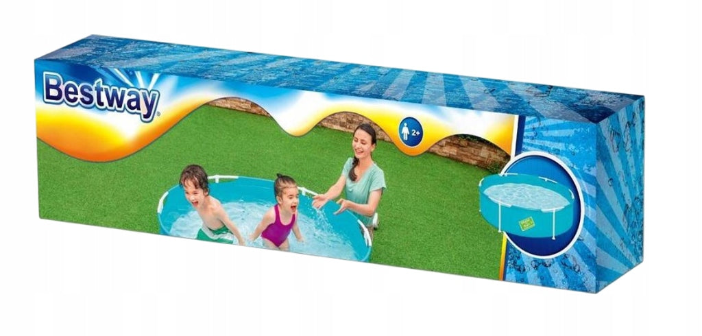 FRAME POOL BESTWAY ROUND GARDEN 152 x 38cm CHILDREN PADDLING POOL Volume 580 l