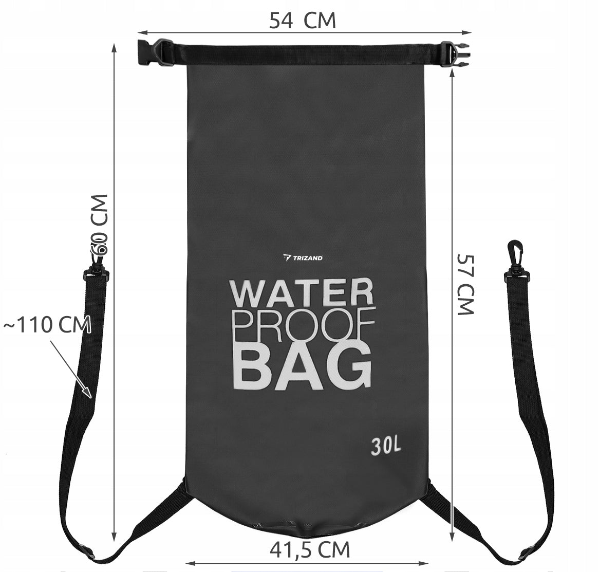 FREEBIES# Bag Trizand Tourist Bag Waterproof capacity 30l Brand Trizand