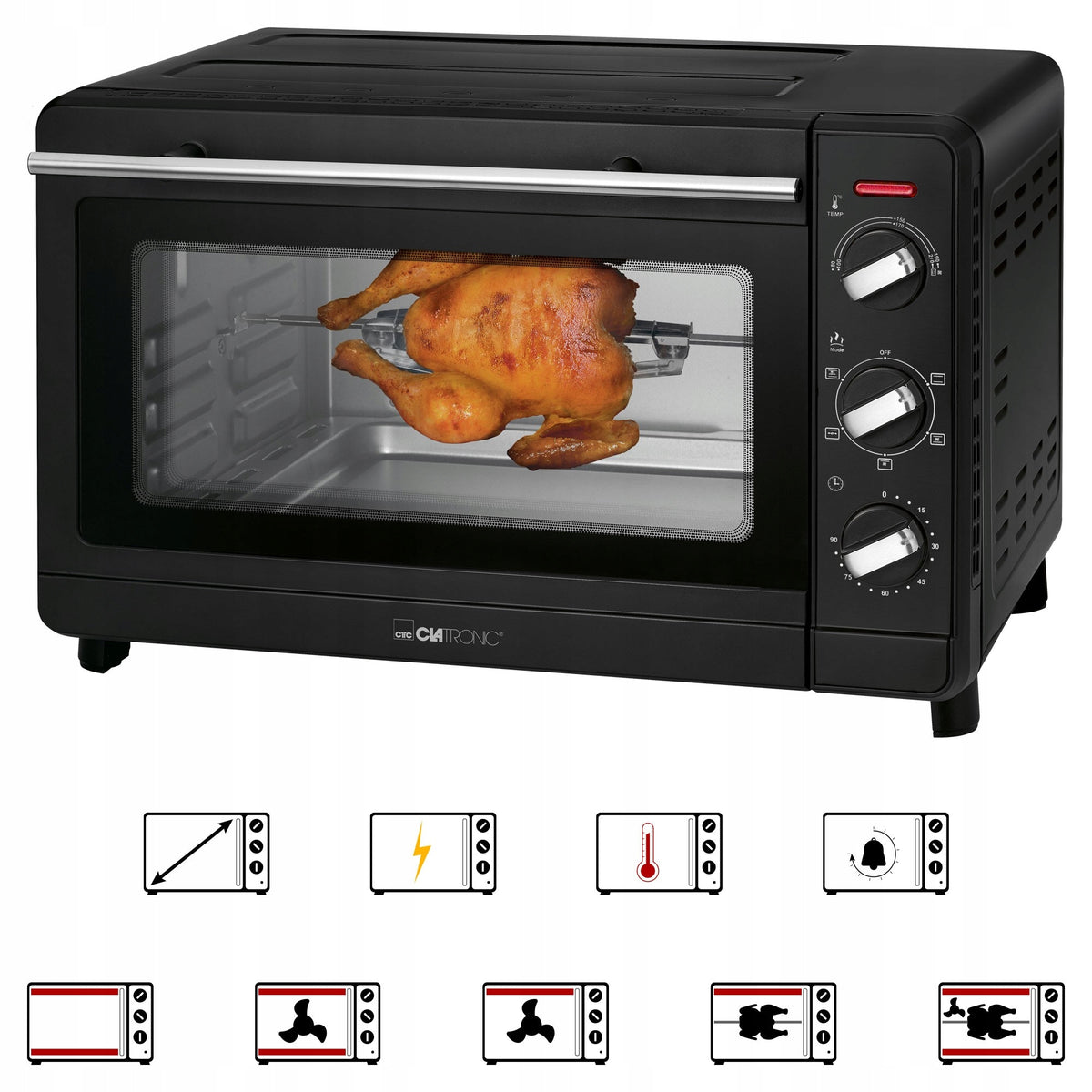 FREESTANDING ELECTRIC OVEN CLATRONIC MBG Manufacturer code MBG 3728