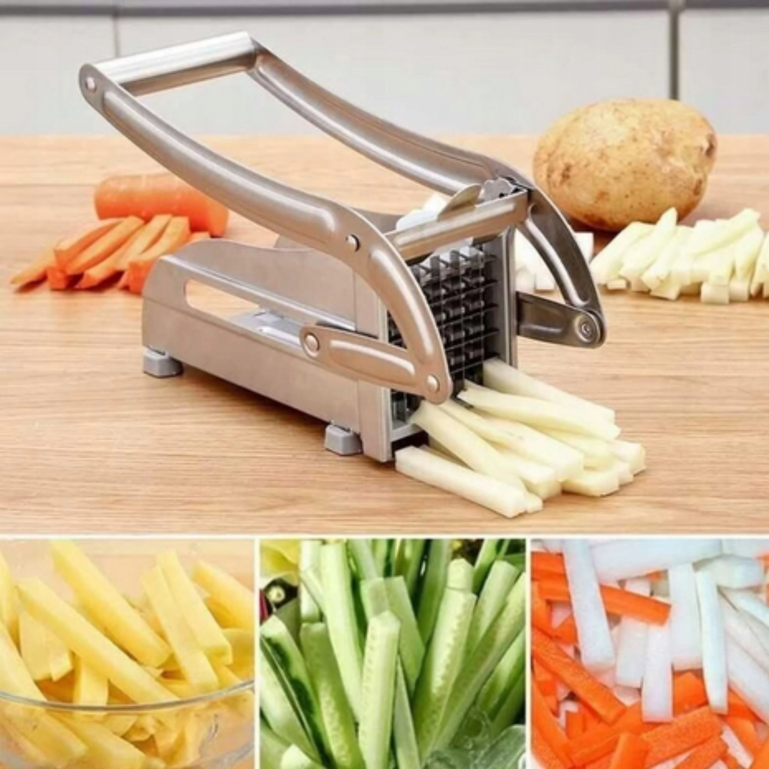 FRENCH FRIES SLICER POTATO MACHINE LARGE LEGS SOLID Manufacturer code maszynka do frytek frytkownica batatów