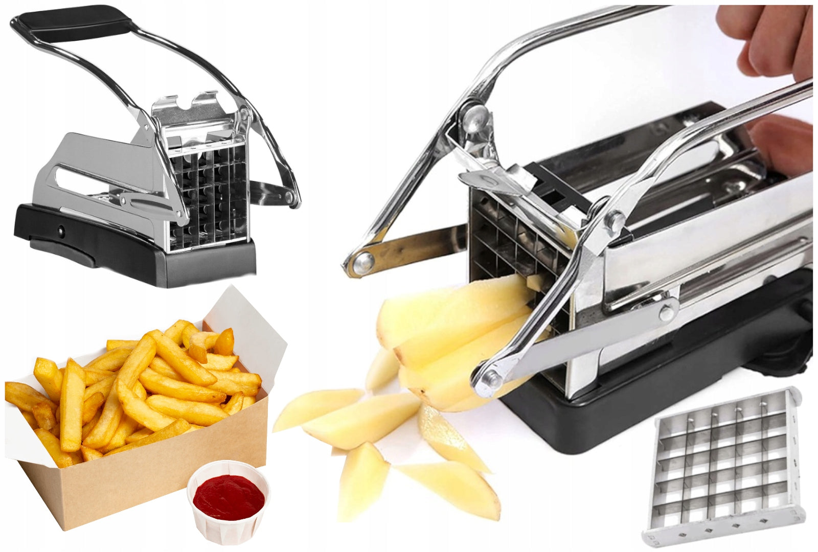 FRIES CUTTING MACHINE FRENCH FRIES CUTTER 3in1