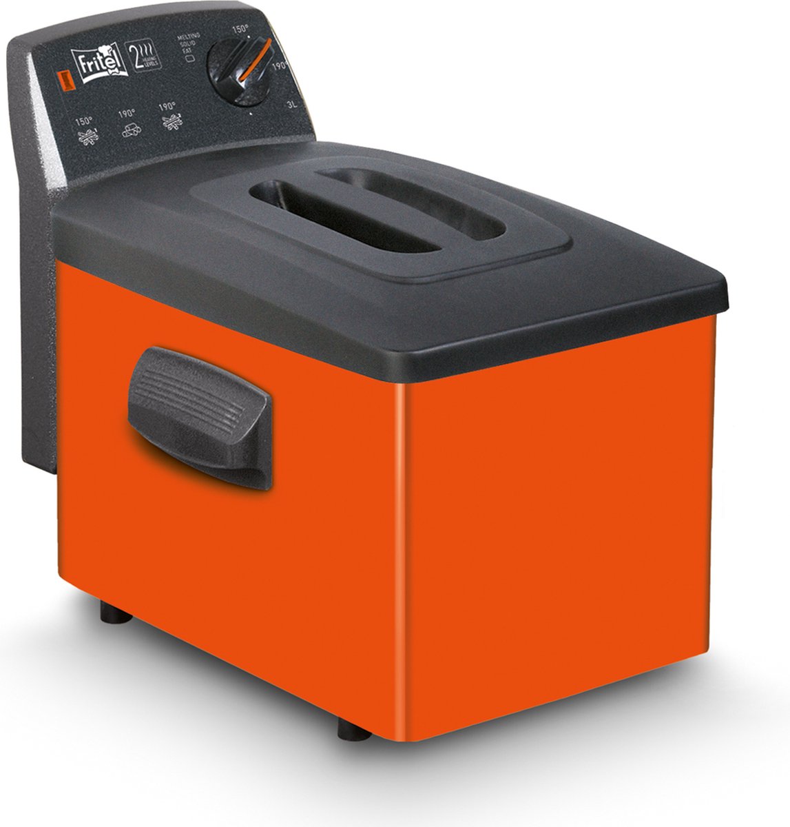FRITEL TURBO SF4152 air fryer, oil fryer 3L 2200W, orange Manufacturer code SF4152