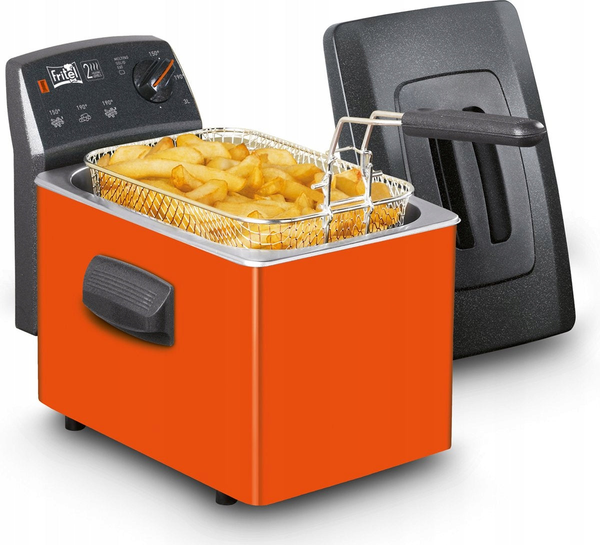 FRITEL TURBO SF4152 air fryer, oil fryer 3L 2200W, orange