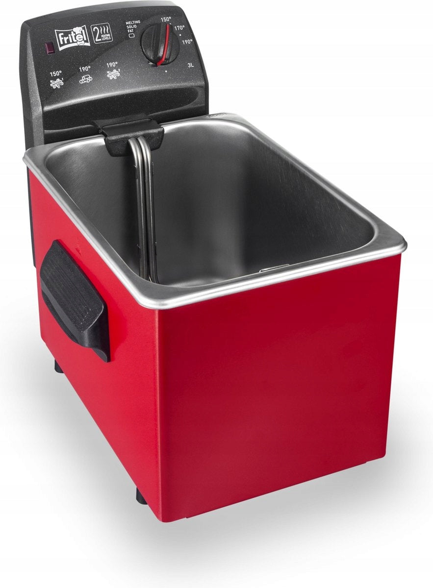 FRITEL TURBO SF4153 air fryer, oil fryer 3L 2200W, red Manufacturer code SF4153