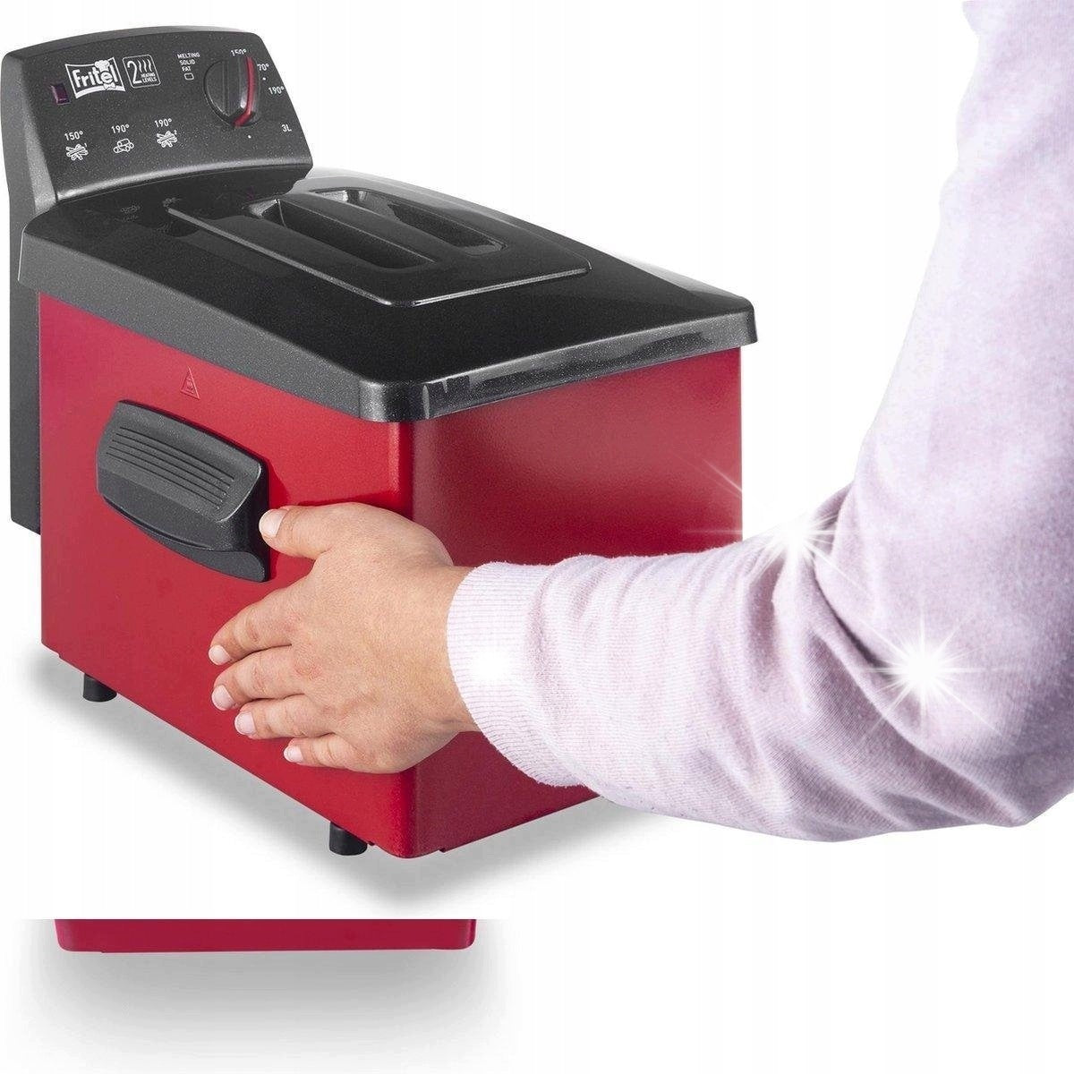 FRITEL TURBO SF4153 air fryer, oil fryer 3L 2200W, red