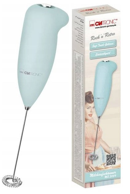 FROTHER HAND BEATER FOR COFFEE MILK COCOA MINI MIXER CAPPUCINO LATTE Brand Clatronic