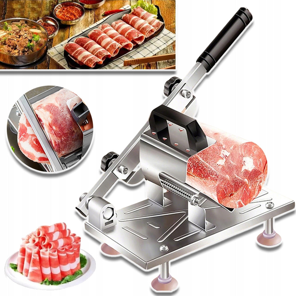 FROZEN MEAT BREAD SLICER METAL ADJUSTMENT 0.3-8MM