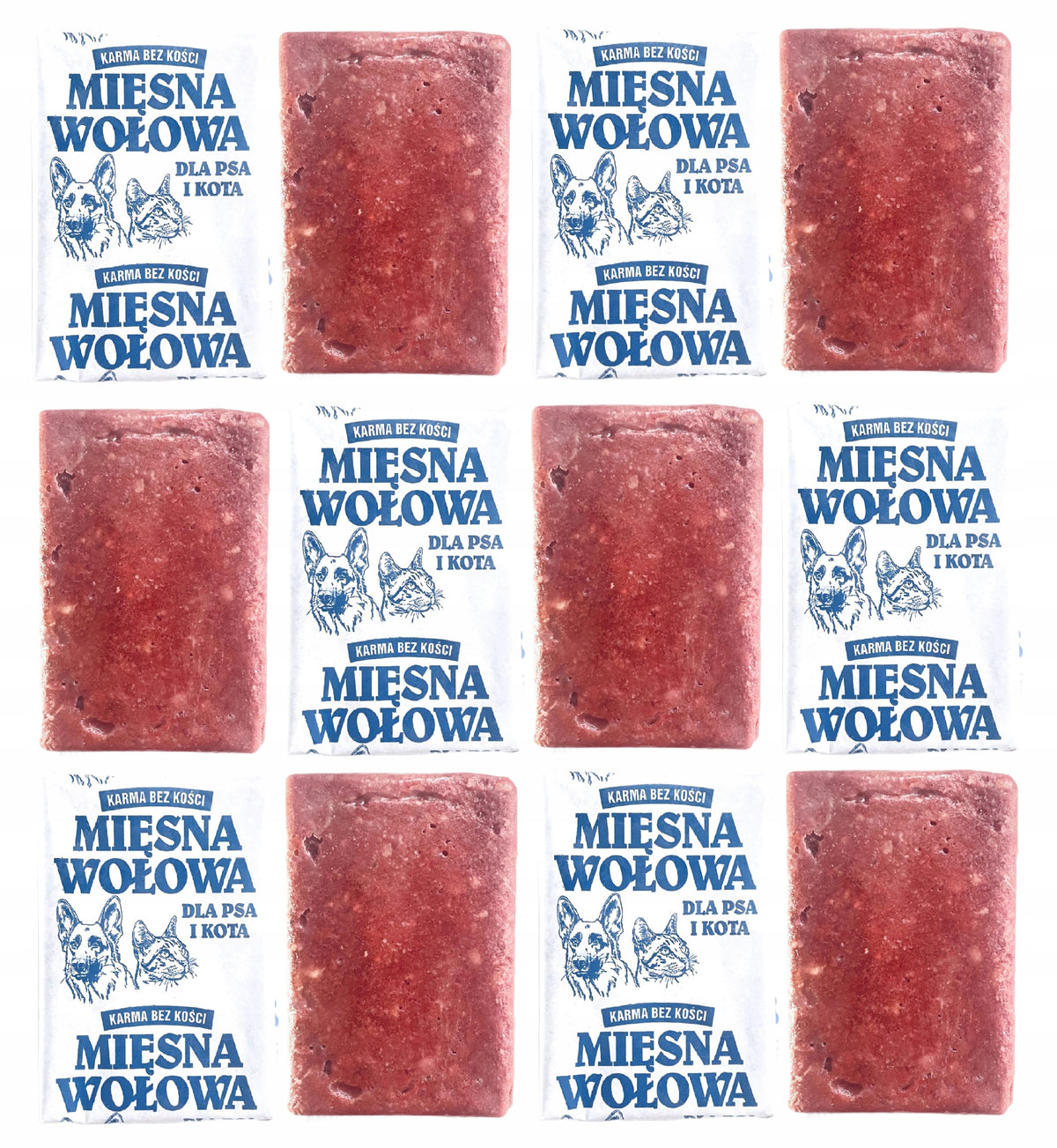 FROZEN MEAT FOR BEEF DOG FRESH BONELESS 100% 10KG BARF BEEF FEED