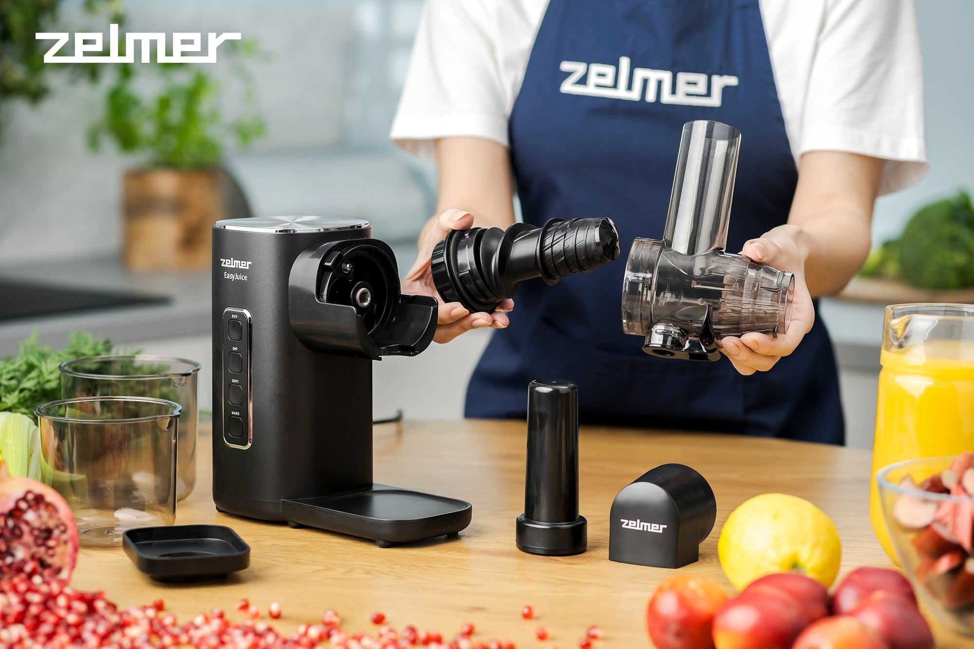 FRUIT JUICER ZELMER JUICES SLOW JUICER 150W Packaging status original