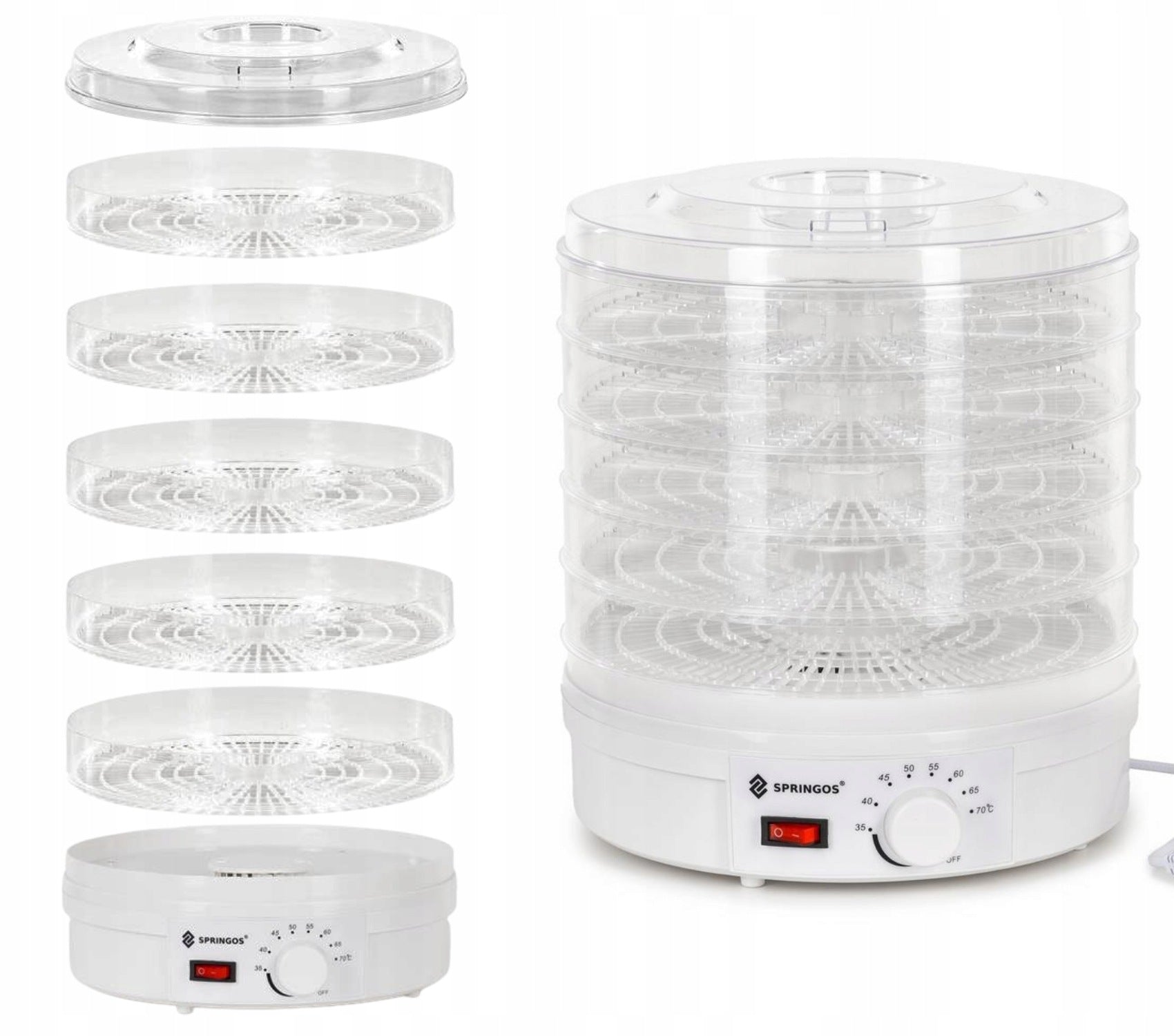 FRUIT MUSHROOM DRYER HERBS MEAT STRONG 600W Manufacturer code KI0174
