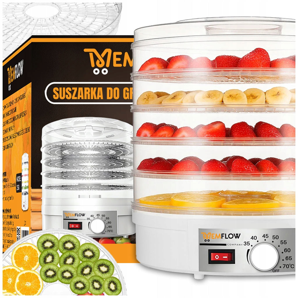 FRUIT MUSHROOM DRYER VEGETABLE HERBS FOOD LARGE 5 SIT STRONG PRO 500W