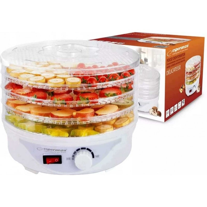 FRUIT MUSHROOM DRYER VEGETABLES FOOD HERBS 250W 4 sieves for drying Manufacturer code EKD003-58857