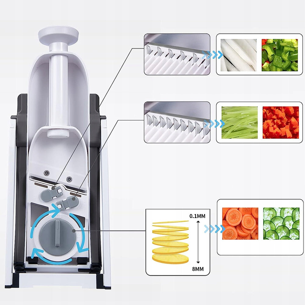 FRUIT VEGETABLE SLICER MULTIFUNCTION MANUAL INCISOR Manufacturer code RĘCZNA KRAJALNICA