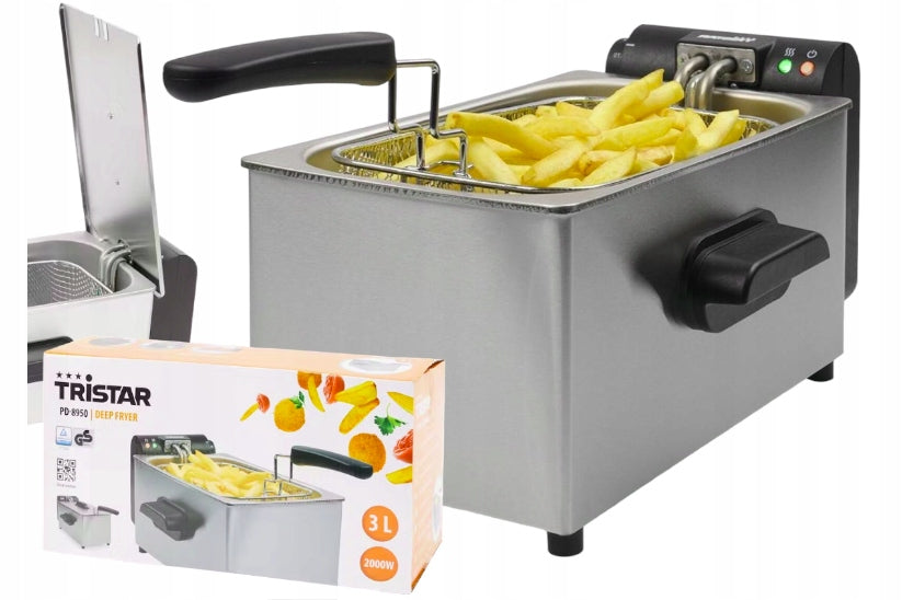 FRYER TRISTAR 2000W 3L traditional with temperature control BASKET