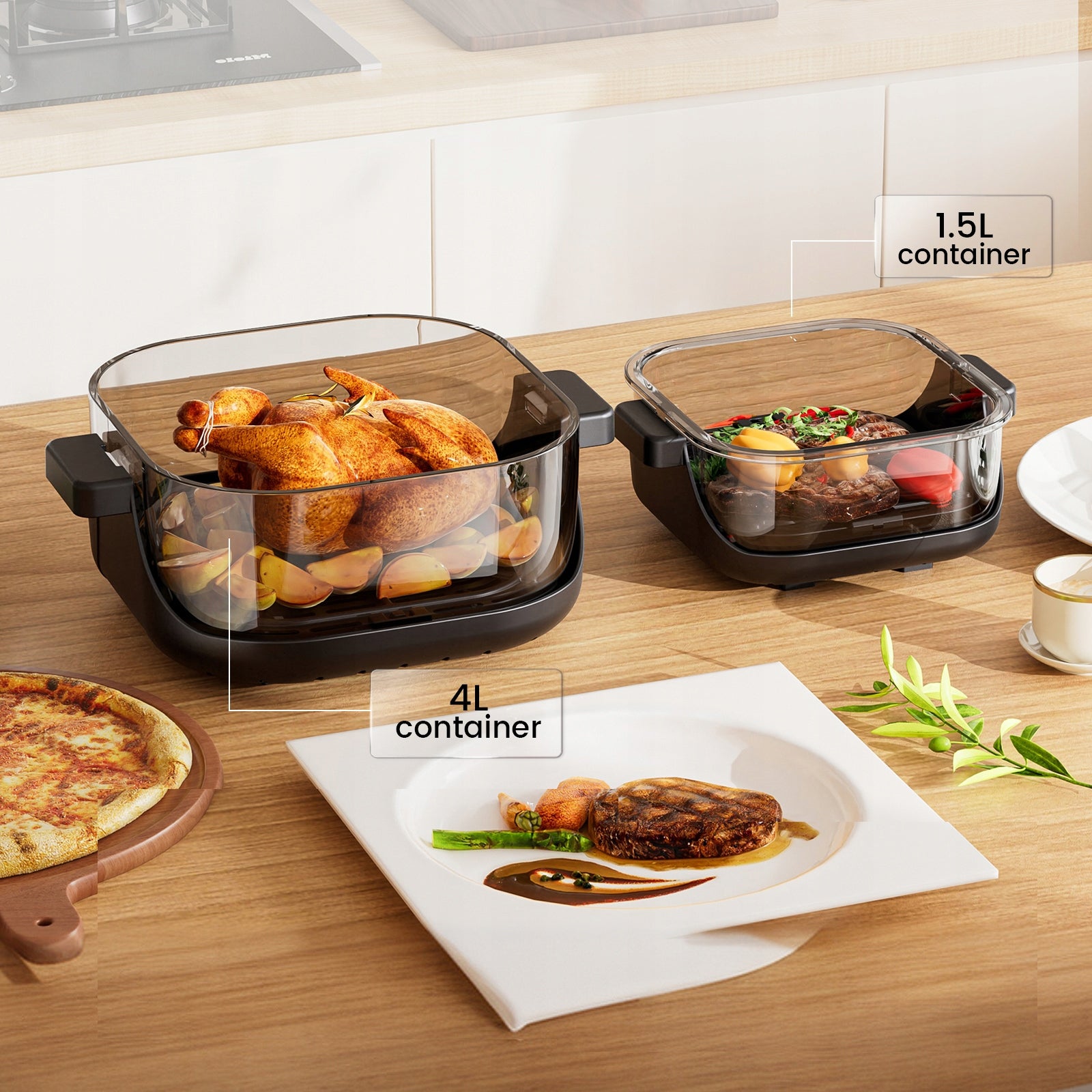 FRYTKOWNICA BEZTŁUSZCZOWA AIR FRYER FRYTOWNICA Automatycznie wyłączająca 4L EAN (GTIN) 4255764512788