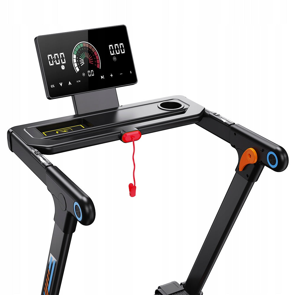 FT71 Electric Folding Treadmill 1000W 3.5HP 1-16km/h 24% Auto Incline 150kg Packaging status original