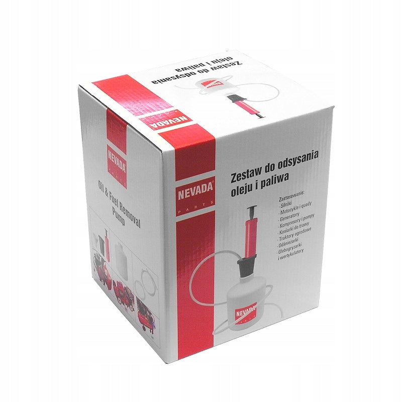 FUEL OIL CHANGE SUCTION KIT 1,6L FUNNEL TANK HOSE SUCTION Brand Nevada Parts
