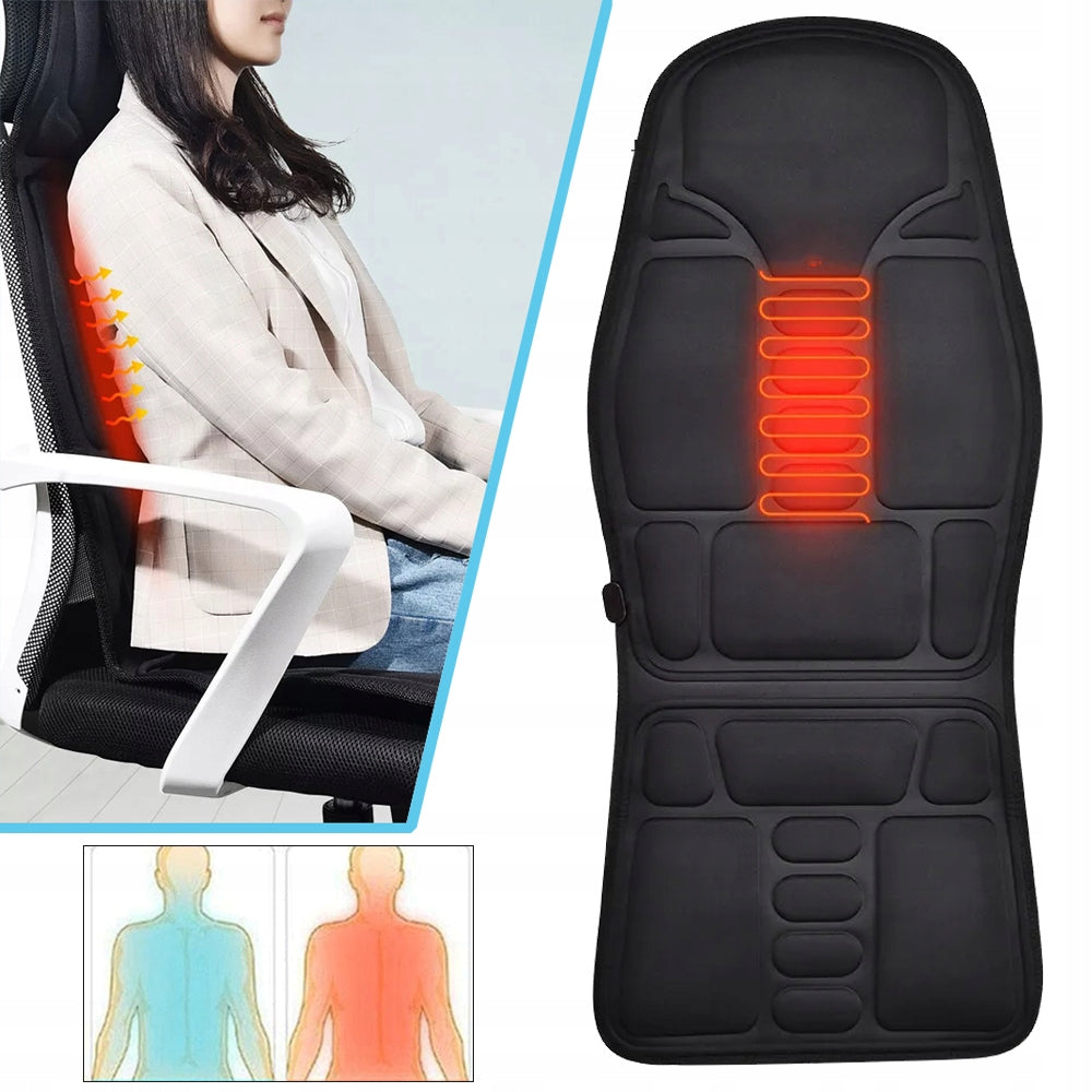 FULL BACK MASSAGER, BACK MASSAGE PILLOW, MASSAGE SEAT