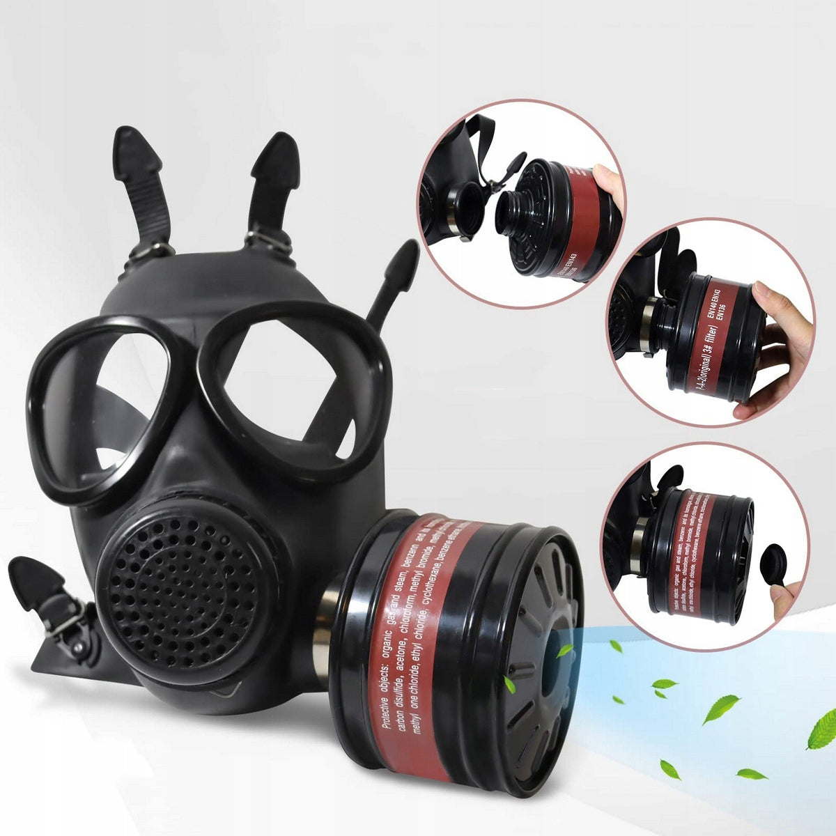 FULL FACE CHEMICAL ANTI-GAS PAINT MASK Medical device no