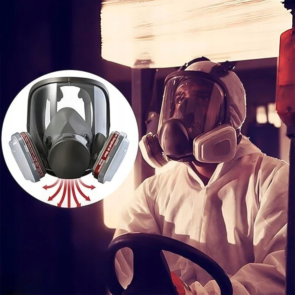 FULL FACE RESPIRATOR WITH ACTIVATED CARBON FILTER FOR PAINTING ZREE Medical device no