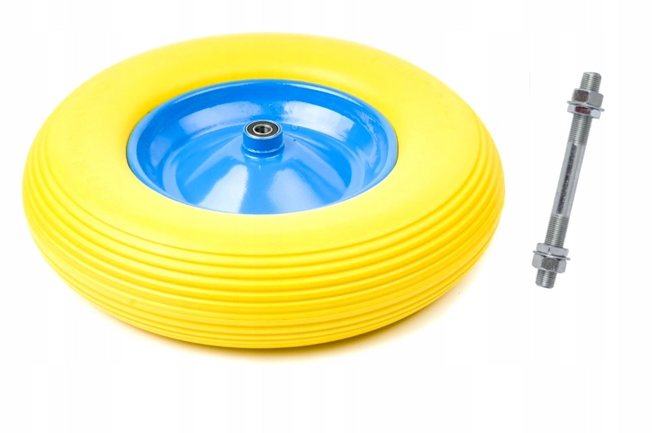 FULL WHEEL FOR WHEELBARROW 4.80/4,00-8 WHEELBARROWS +AXLE CUBE