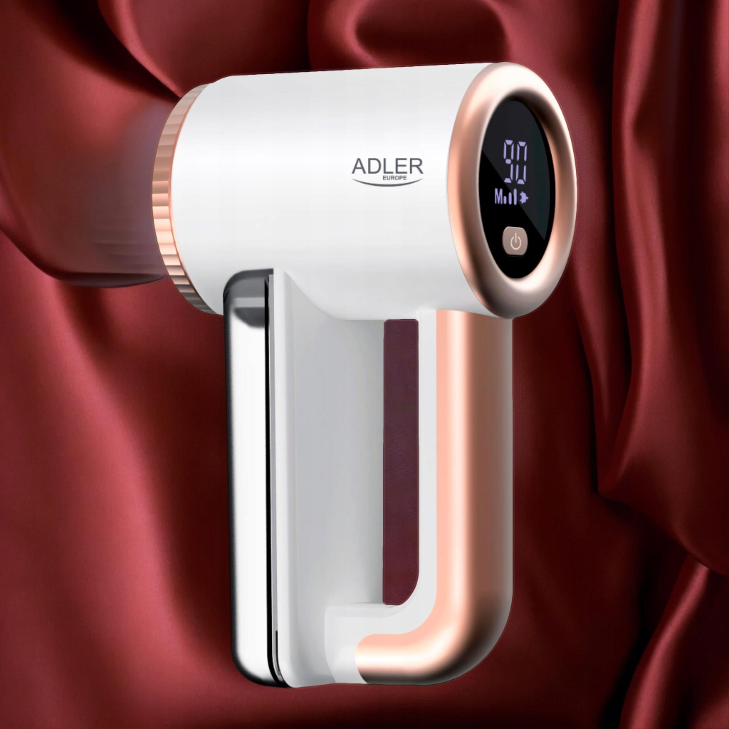 Fabric Clothes Shaver Powerful USB 3 Speed Cordless LCD Display Manufacturer code AD 9617