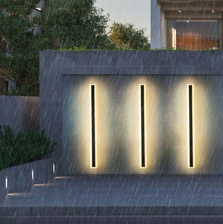 Facade Lamp Wall Lamp LED Strong 150cm 30W IP65 Black Modern Manufacturer code 5906843880067