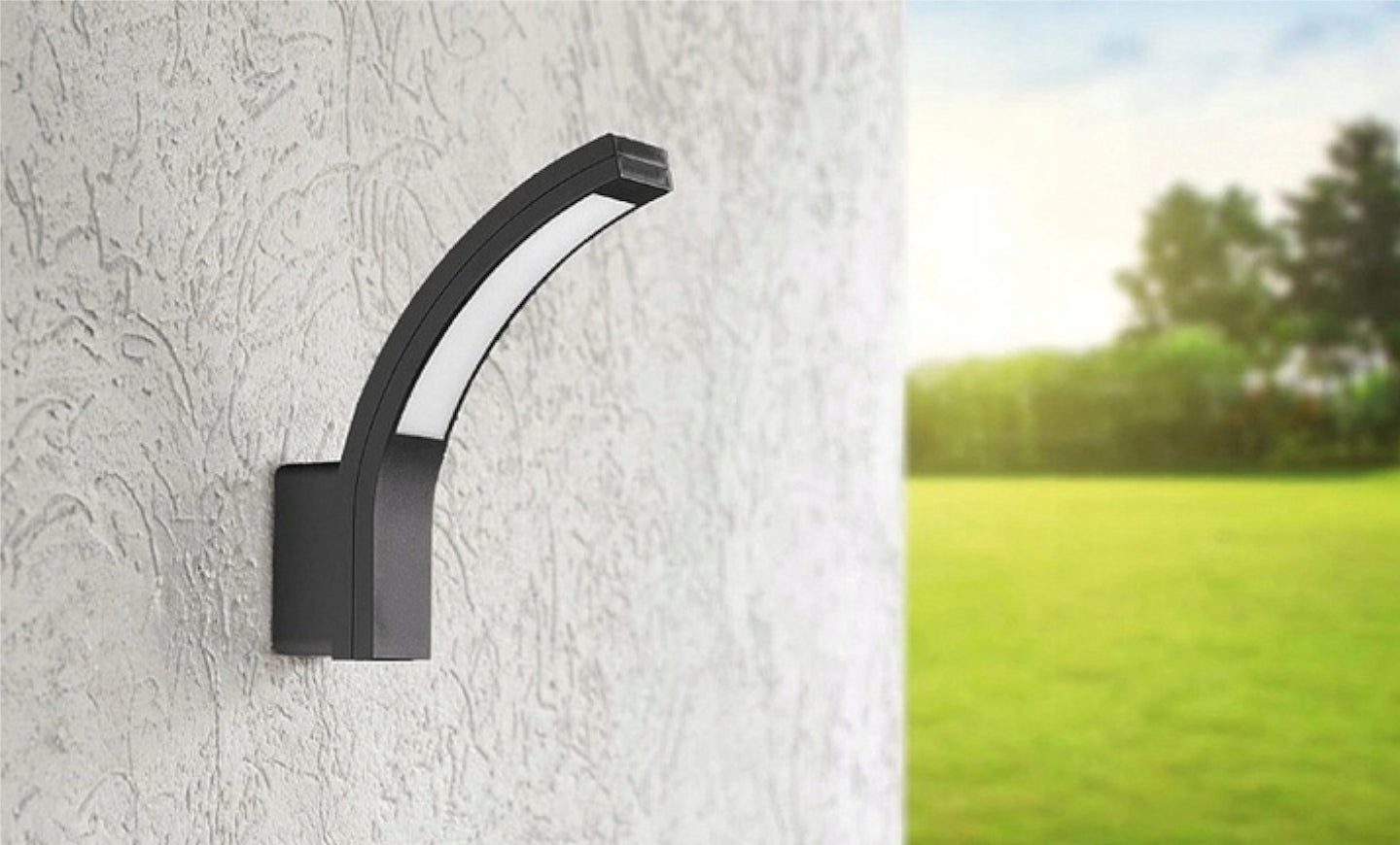 Facade Wall Lamp Outdoor Garden Wall Lamp LED Black 10W IP54 Manufacturer code 7180235