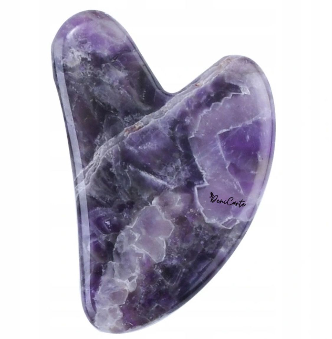 Face Massager Stone Tile Gua Sha Amethyst Face Massage Lifting