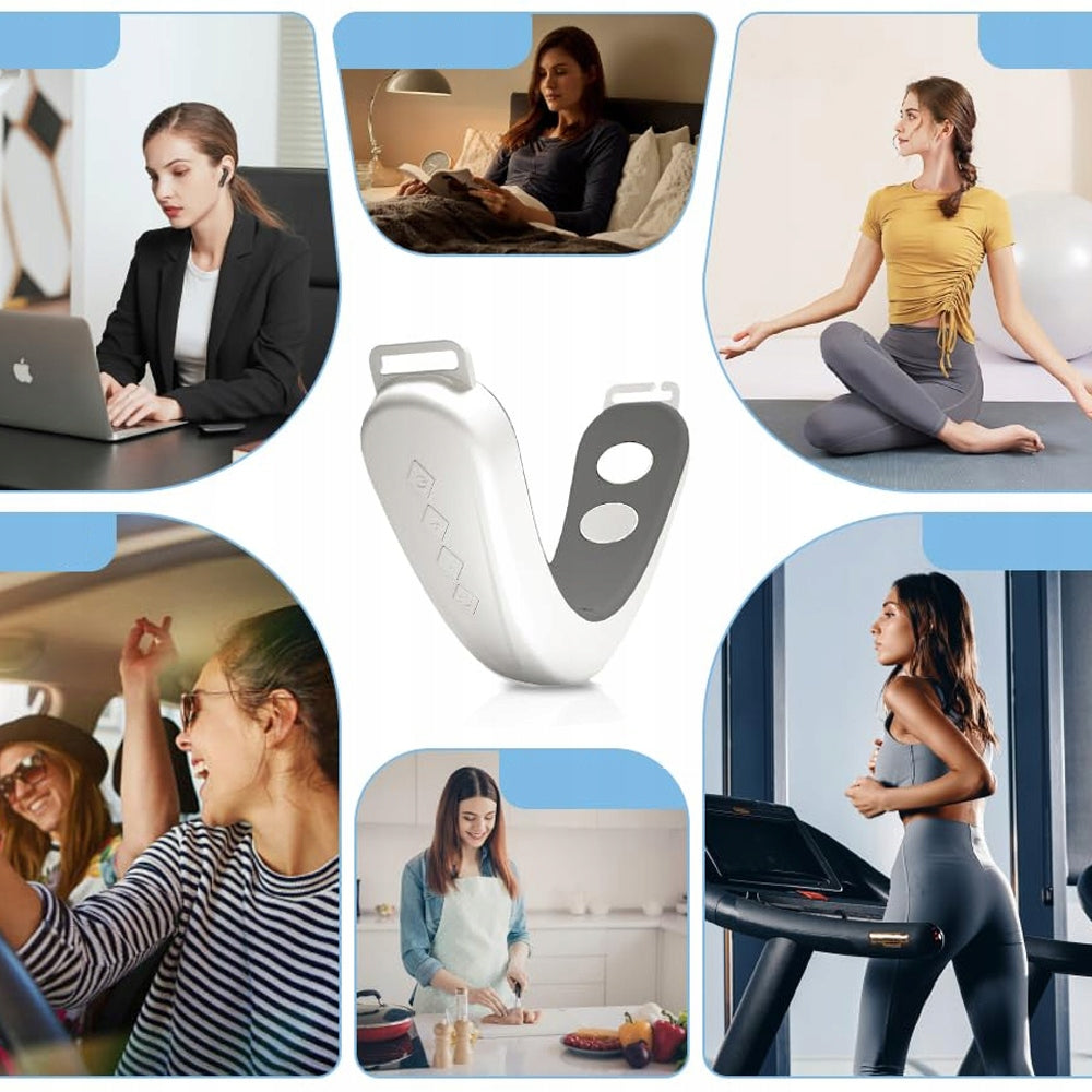Face Massager V-Face EMS Lifting 6 Modes 12 Levels White ABS Packaging status original