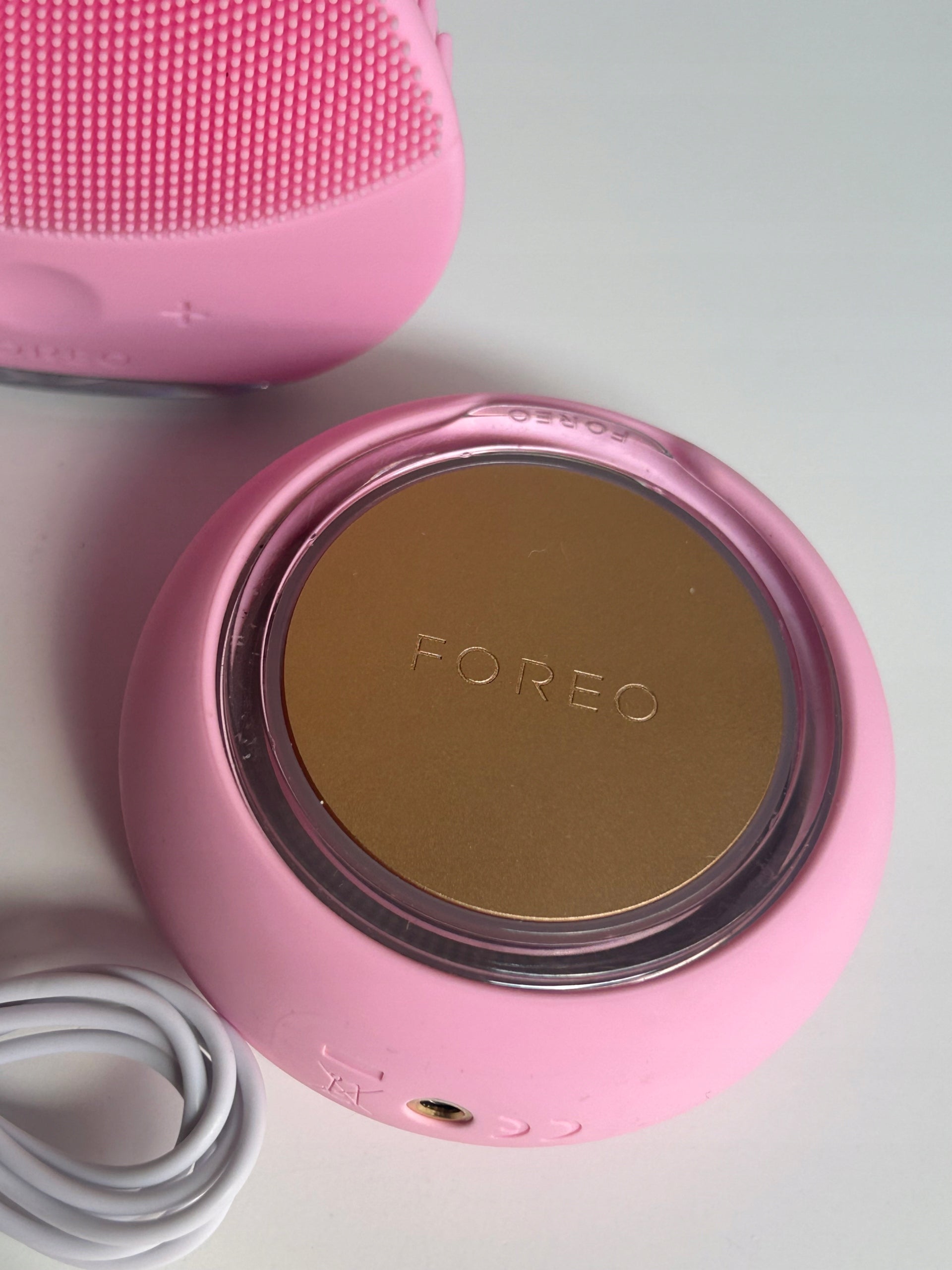 Face brush FOREO UFO mini description pearl pink EAN (GTIN) 7350092134323