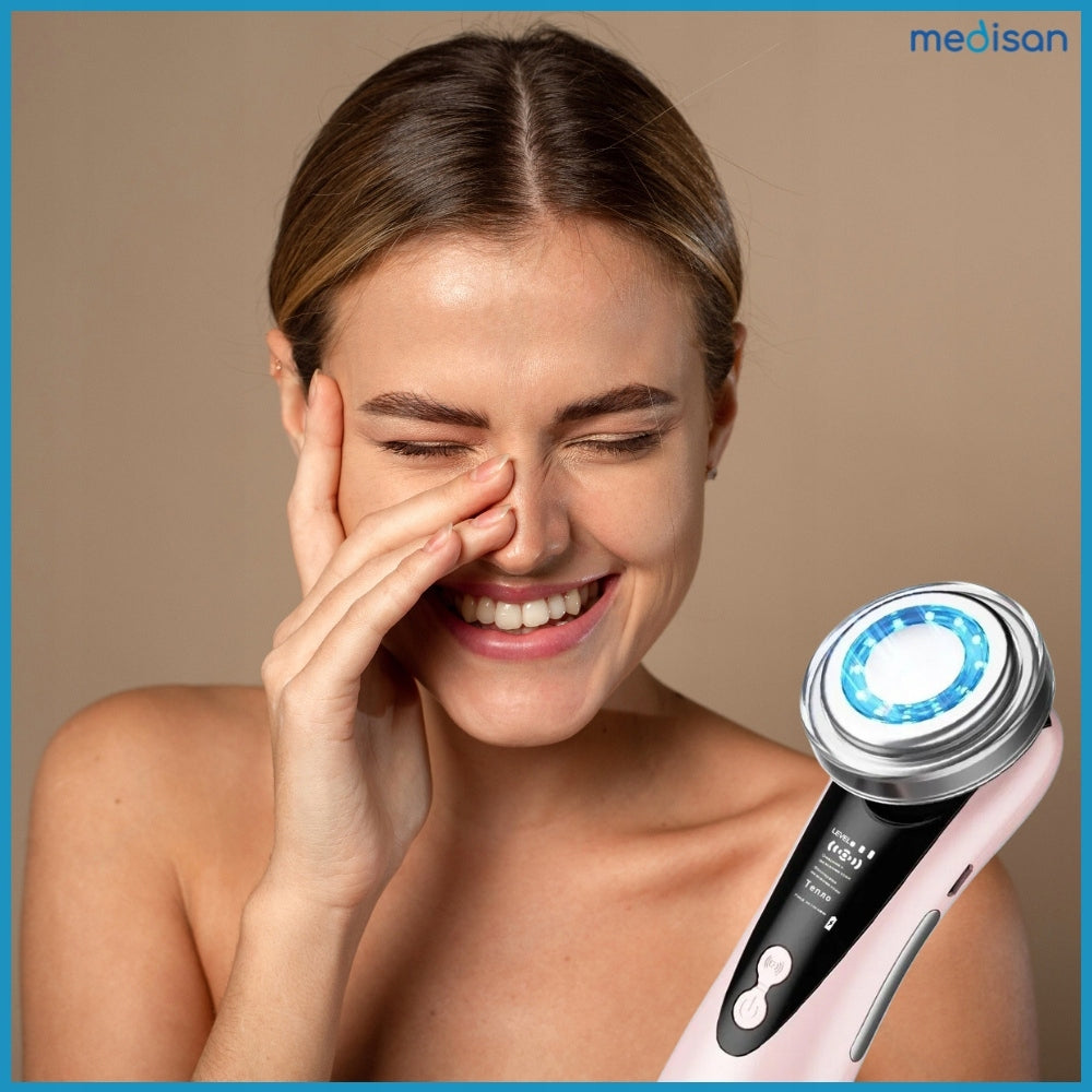 Face massager mesotherapy device 4in1 rejuvenation ems wrinkles lift Packaging status original